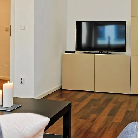 Design Apartment nähe Düsseldorf Krefeld Buitenkant foto