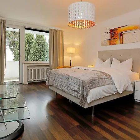 Design Apartment nähe Düsseldorf Krefeld Buitenkant foto